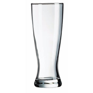 Set of 4 | Hand Cut Pilsner Beer Glass with Monogram