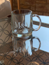 Load image into Gallery viewer, 13 oz Coffee Mug Personalized with Monogram, Thirsty + Vine at $17