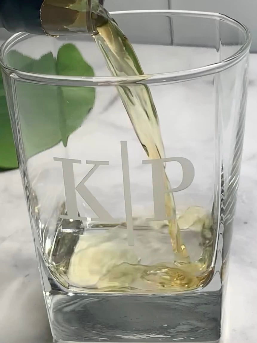 Glass Lined Insulated Rocks Glass – The Monogrammed Home