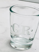 Load image into Gallery viewer, Monogrammed Shot Glass 1 oz