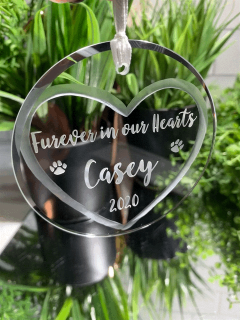 Personalized with a combination of Sand-Etching and Wheel Engraving