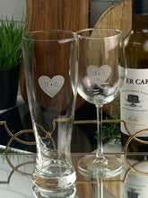 Load image into Gallery viewer, Mix and Match Pilsner| Wine Forever Stamped in My Heart Glasses